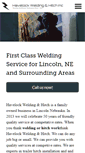 Mobile Screenshot of havelockweldingne.com